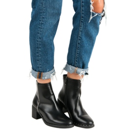 Seastar Bottines classiques à talons hauts noir 1