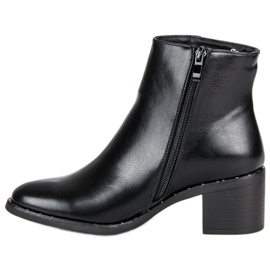 Seastar Bottines classiques à talons hauts le noir 3