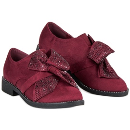 Seastar Chaussures en daim élégantes rouge 5