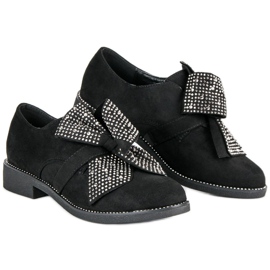 Seastar Chaussures en daim élégantes le noir 3