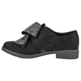 Seastar Chaussures en daim élégantes le noir 5