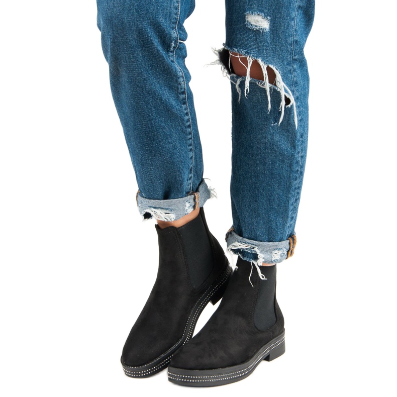 Seastar Bottes noires pour femmes le noir 1 Seastar Bottes noires pour femmes le noir 1