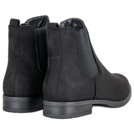Seastar Bottines Jodhpur en daim le noir 4