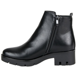 Seastar Bottes noires confortables le noir 4