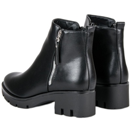 Seastar Bottes noires confortables le noir 5