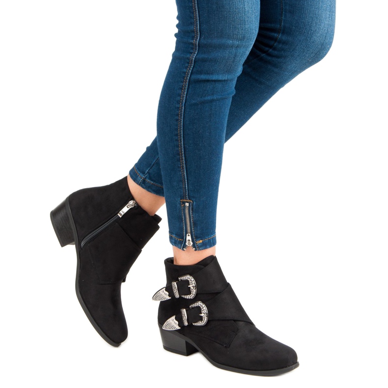 Seastar Bottines noires décontractées le noir 2