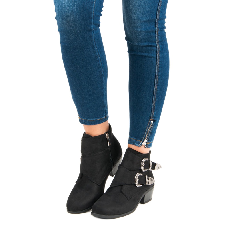 Seastar Bottines noires décontractées le noir 1