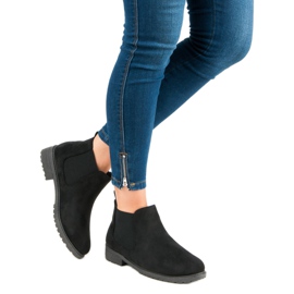 Bottines Chelsea basses noir 1