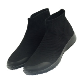 American Club Chaussures de sport noires américaines 17044 3