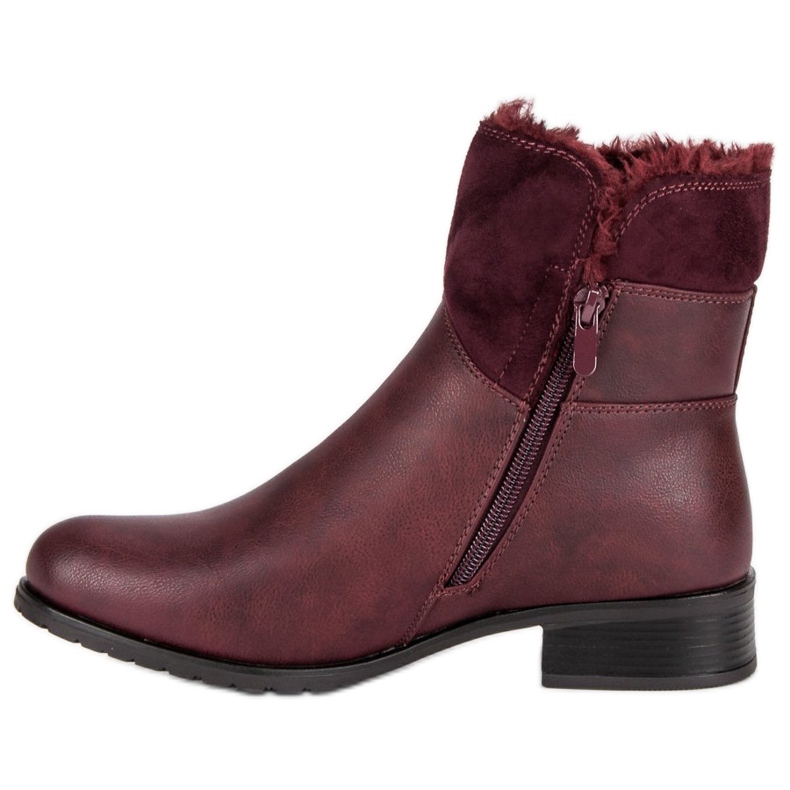 Forever Folie Bottes chaudes pour femmes rouge 1 Forever Folie Bottes chaudes pour femmes rouge 1