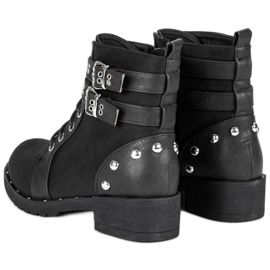 Clowse Bottes de travail à la mode le noir 4