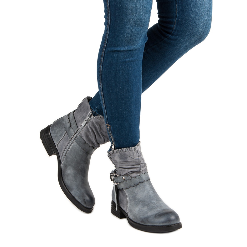 SDS Bottes de travail grises 1