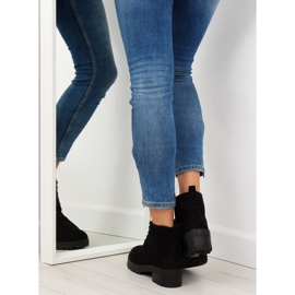 Bottines à lacets noir 2017-4 noir 2