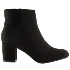 Bottines noires à talons F780 noir le noir 3
