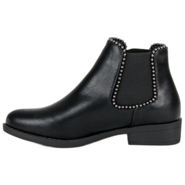Sergio Todzi Bottes Jodhpur classiques le noir 1