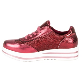 Fama Baskets à la mode rouge 5