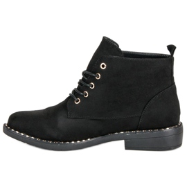 Sergio Todzi Bottes femme nouées le noir 1