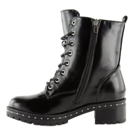 Bottes noires pour femmes A-40 noir le noir 2