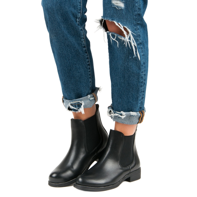 Bestelle Bottines Chelsea noires 1