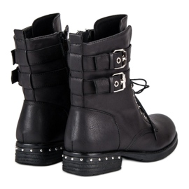 Super Me Bottes confortables le noir 4