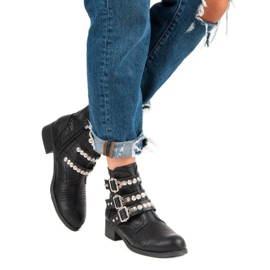 SDS Bottes de travail élégantes noir 2