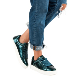 Fila Upstage F Low Wmn blanche vert 2