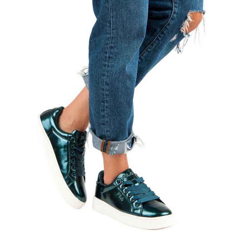 Fila Upstage F Low Wmn blanc vert 2