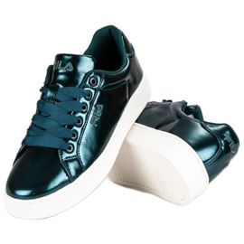 Fila Upstage F Low Wmn blanche vert 4