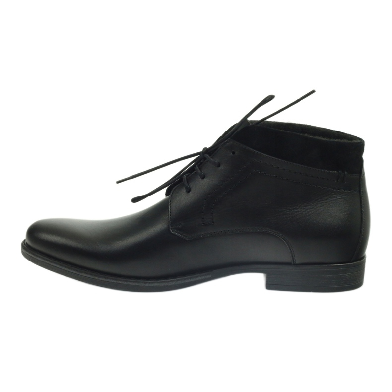Bottes d'hiver pour hommes noires Pilpol 2194 2