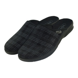 Befado chaussures pour hommes pantoufles 548m011 pantoufles noir 3