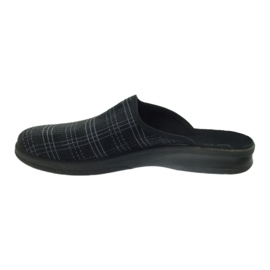 Befado chaussures pour hommes pantoufles 548m011 pantoufles noir 2