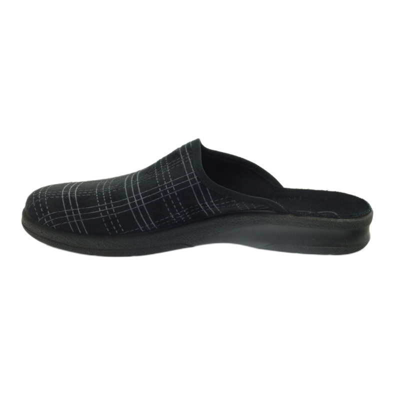 Befado chaussures pour hommes pantoufles 548m011 pantoufles noir 2