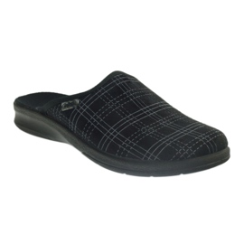 Befado chaussures pour hommes pantoufles 548m011 pantoufles noir 1