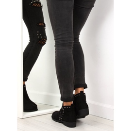 Noir Bottines pour femme noir L1217 Noir le noir 1