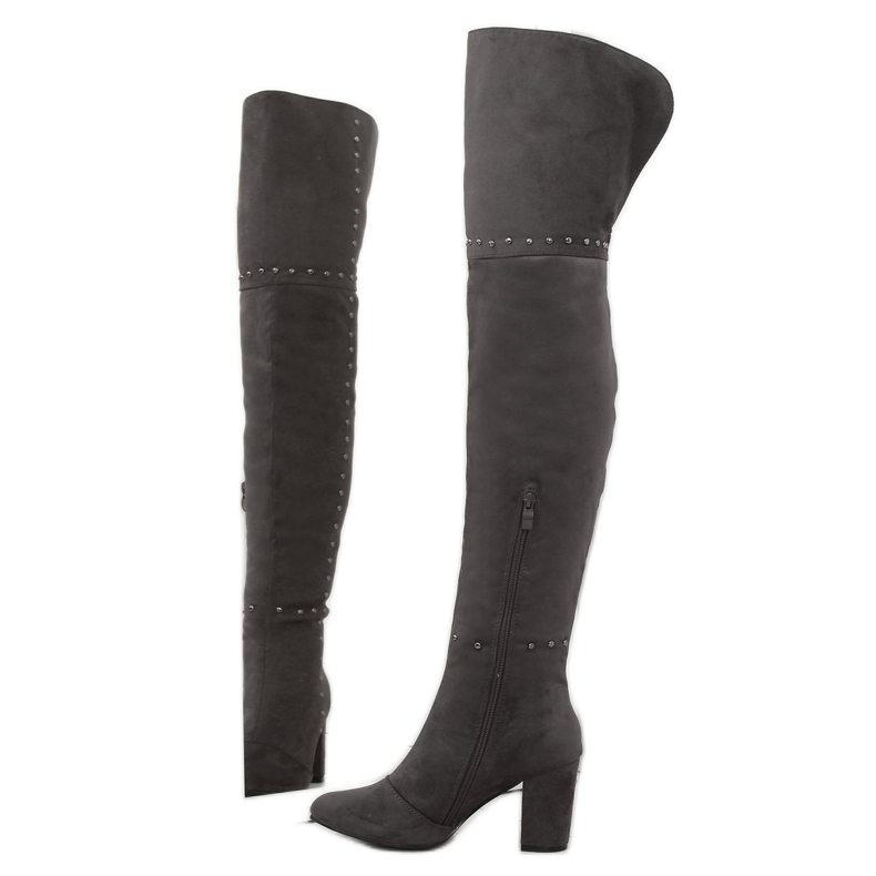 Talons hauts gris 539-1 Gris 1