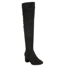 Seastar Cuissardes en daim le noir 4