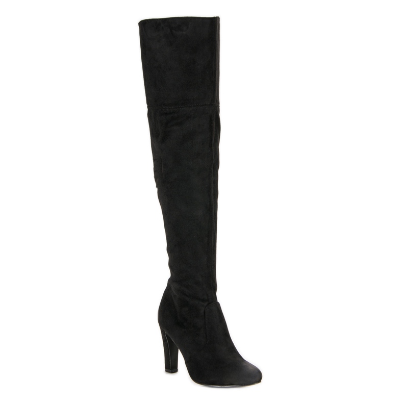 Bottes à talons hauts VINCEZA noir 1