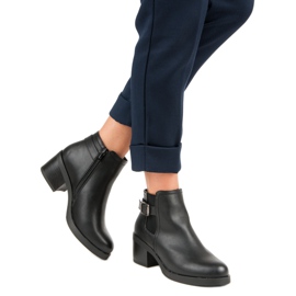 Anesia Paris Bottines Chelsea confortables noir 2