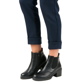 Anesia Paris Bottines classiques Jodhpur boots noir 1