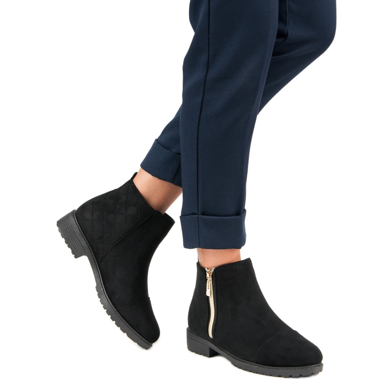 Bottes décontractées noires 2