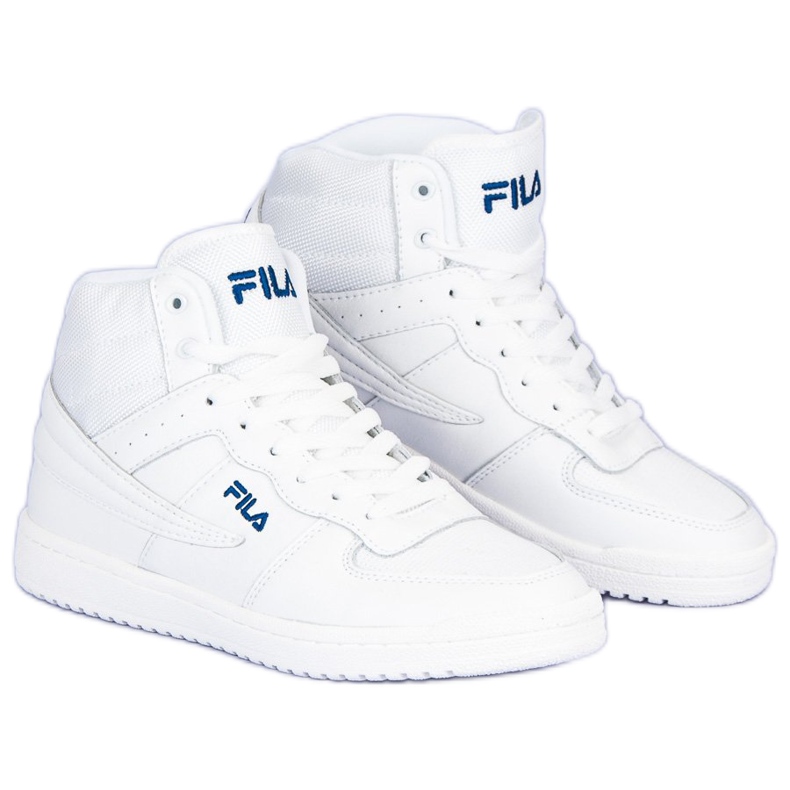 Fila Block Mid Wmn blanc 1