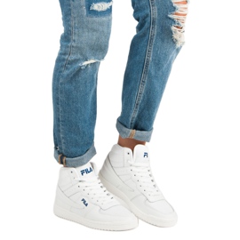Fila Block Mid Wmn blanche 4