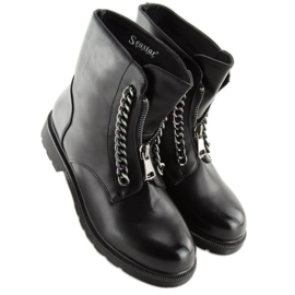 Bottes noires pour femmes RB13 Noir le noir 1
