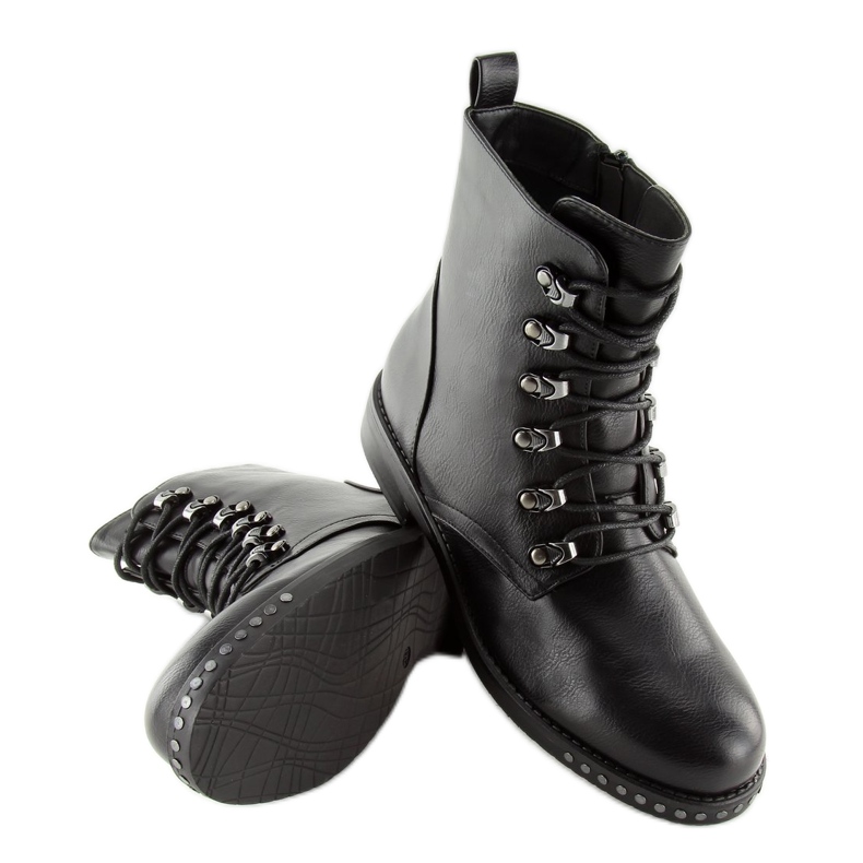 Bottes de travail noires ML15 pour femmes noires 2