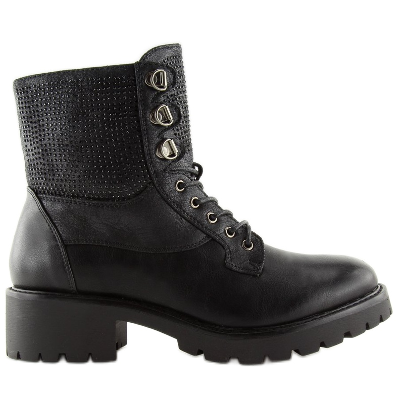 Bottes noires pour femmes 1621 Noir 1