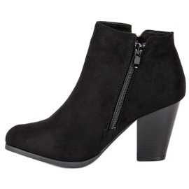 Groto Gogo Bottes noires élégantes 1