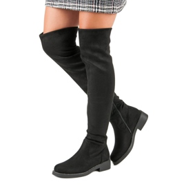 Super Me Bottes décontractées pour femmes le noir 1