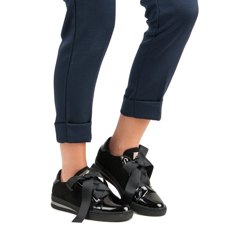 Filippo Baskets élégantes noir 2