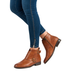 Filippo Bottes de moine à la mode brun 5