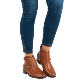 Filippo Bottes de moine à la mode brun 4